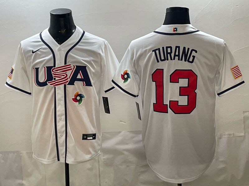 Men 2026 World cup white MLB Nike jersey 0071